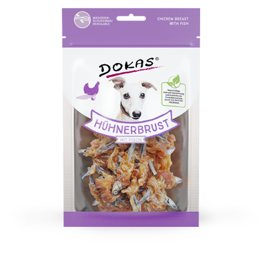 Dokas Pechuga de pollo con anchoas 70g