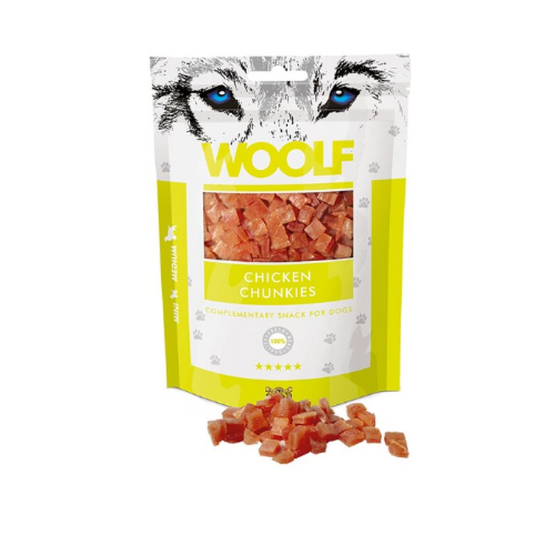 Woolf chunkies de pollo 100 gr