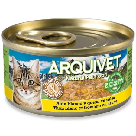 Arquivet atún blanco con queso en salsa 80 gr